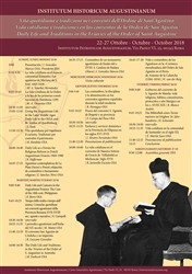 Vita quotidiana e tradizione nei conventi agostiniani Vita quotidiana e tradizione nei conventi agostiniani